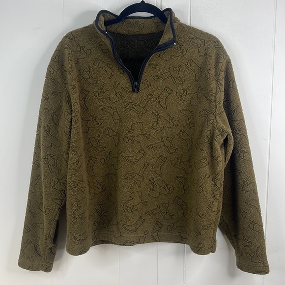 Ragged Mountain Western Fleece Pullover Womens Large - Picture 9 of 9